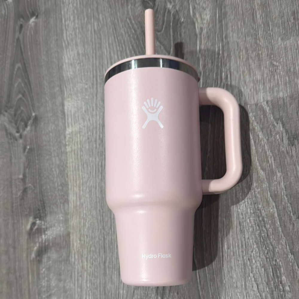 Hydro Flask Blush Mug with Straw Lid
